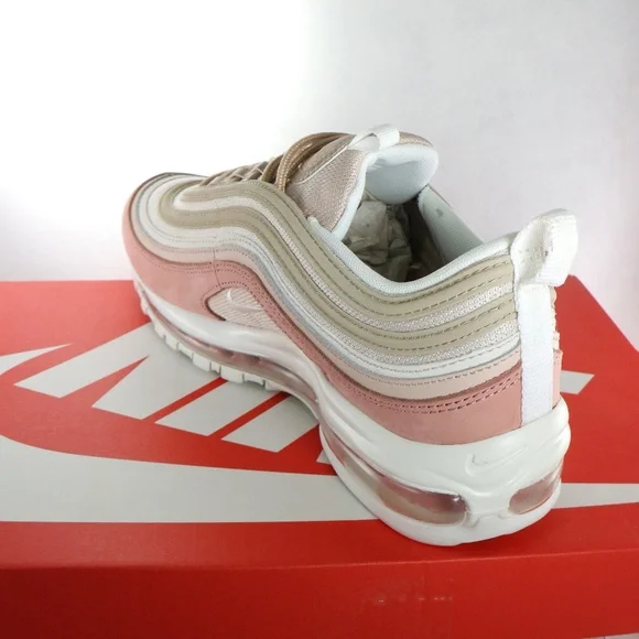 RARE NIKE Air Max 97 Premium 'Particle Beige' Sneakers Sz 9.5 US Men Sz 11 Wmn - Picture 4 of 8